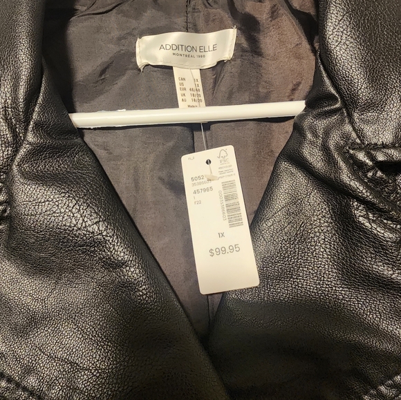 Faux leather vest - Picture 2 of 2